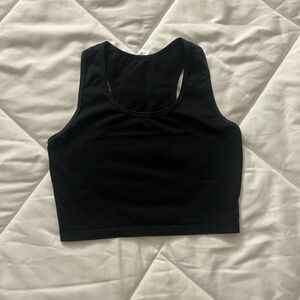 NVGTN Black Crop Top